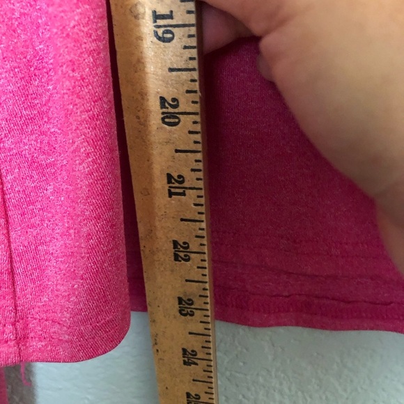 Danskin Dri More pink fuchsia long sleeve thumb holes sport zip pullover Large? - Picture 6 of 7